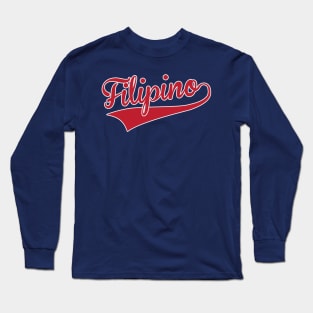 Filipino Script Long Sleeve T-Shirt